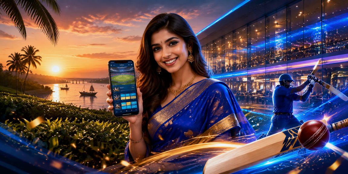 খুলনায় চা বাগানে বসে a71 - এ ক্রিকেট বেটিং উপভোগ করছেন একজন ব্যবহারকারী