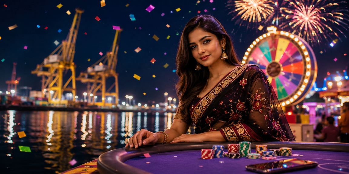 খুলনায় রাতের বাজারে a71 - এ লাকি ড্র ও স্পোর্টস বেটিং উপভোগ করছেন একজন বেটার